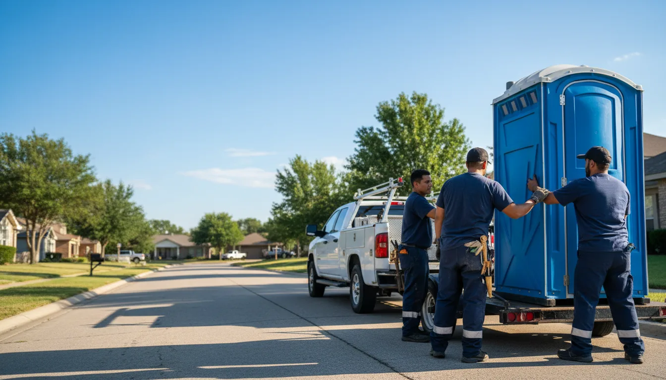 Portable Toilet Rental in Mentone, TX near me